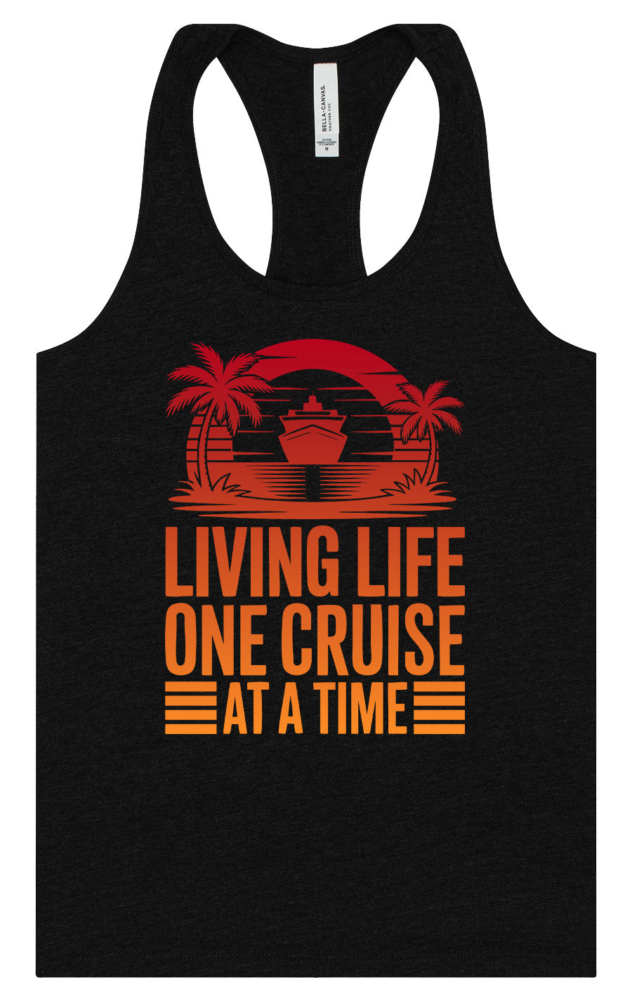 One Cruise at a Time Women's Racerback Tank