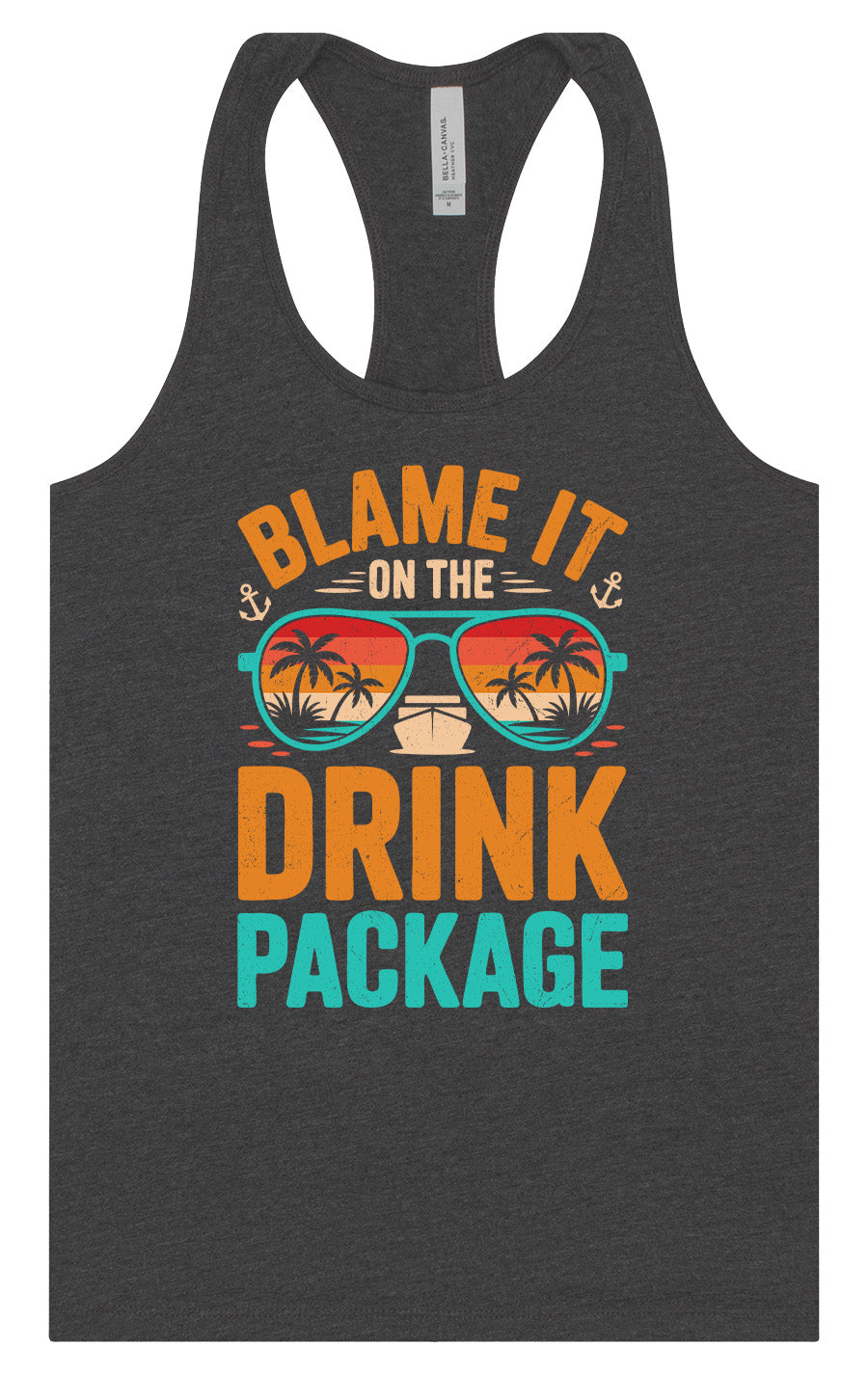 Blame it on the Drink Package Women's Racerback Tank