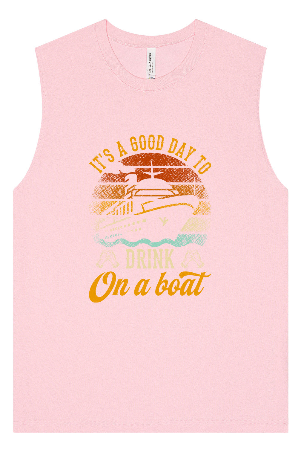 Drink on a Boat Muscle Tank