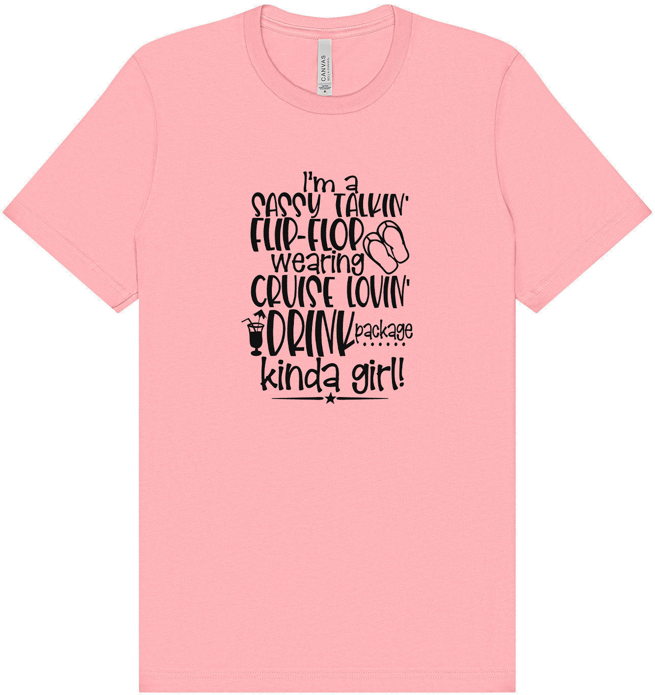 Cruise Lovin' Girl Adult Bella Canvas Shirt
