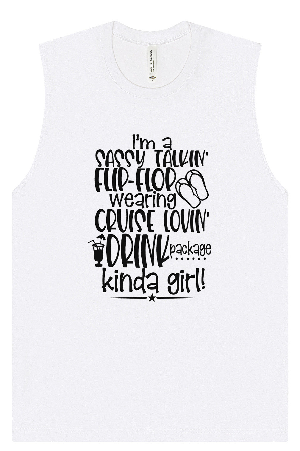 Cruise Lovin' Girl Muscle Tank