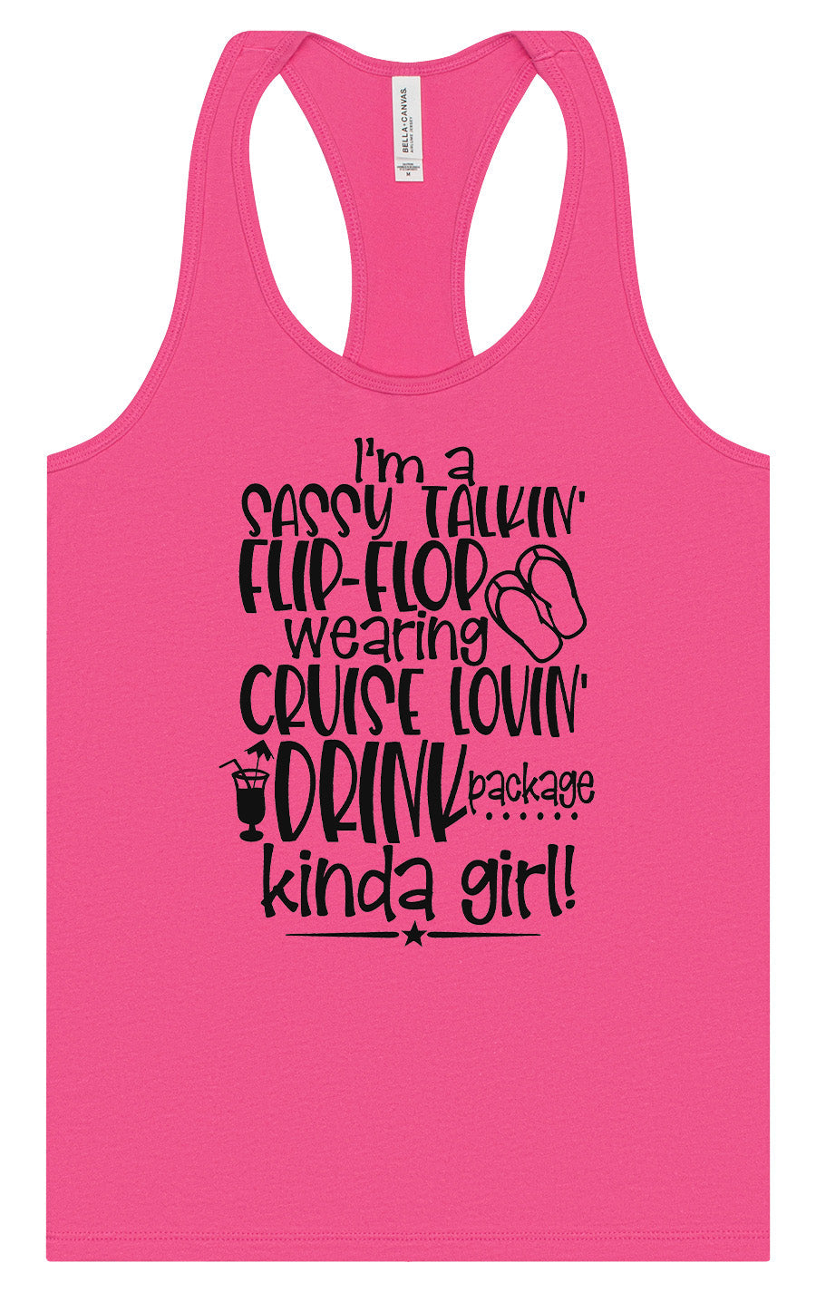 Cruise Lovin' Girl Women's Racerback Tank