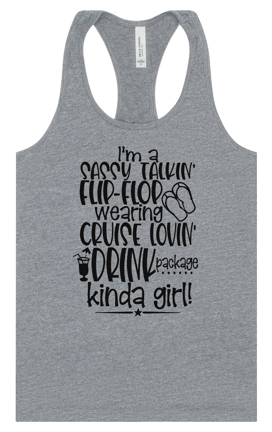 Cruise Lovin' Girl Women's Racerback Tank