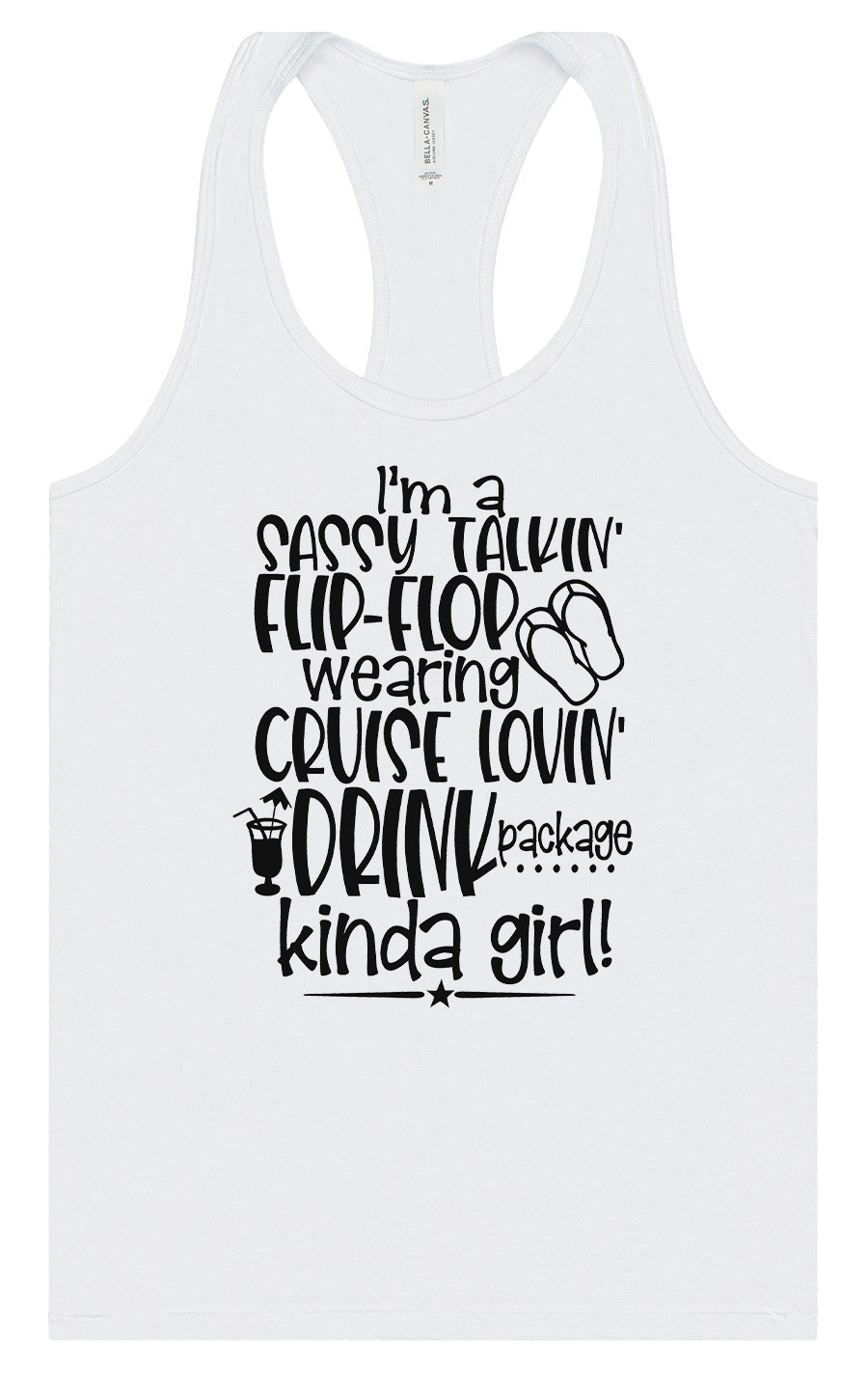 Cruise Lovin' Girl Women's Racerback Tank