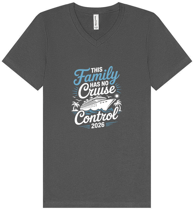 No Cruise Control 2026 Unisex V-Neck Shirt
