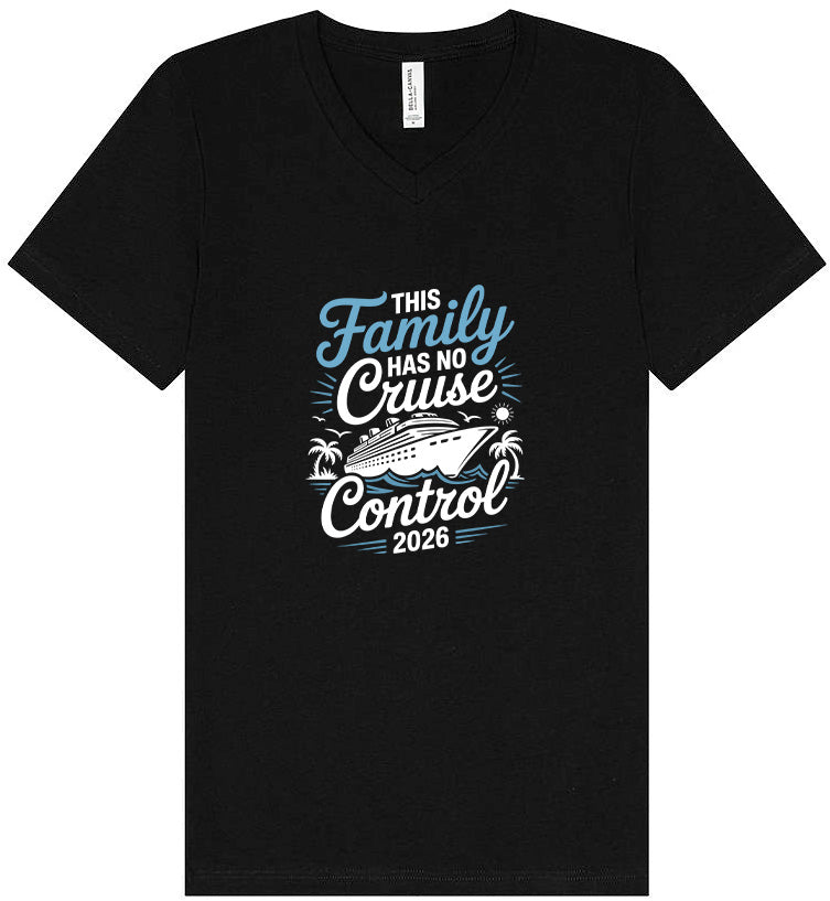No Cruise Control 2026 Unisex V-Neck Shirt