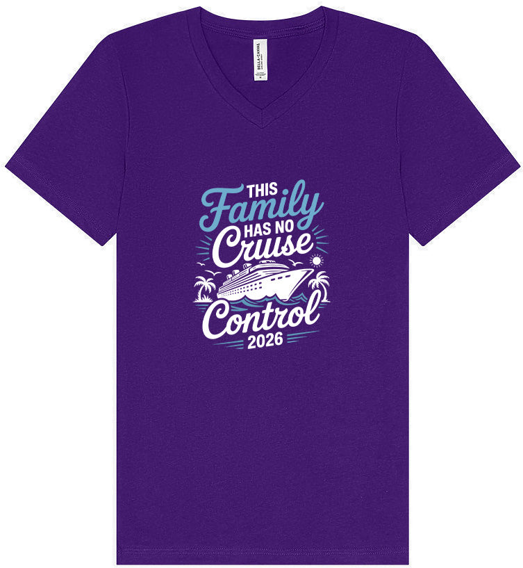 No Cruise Control 2026 Unisex V-Neck Shirt
