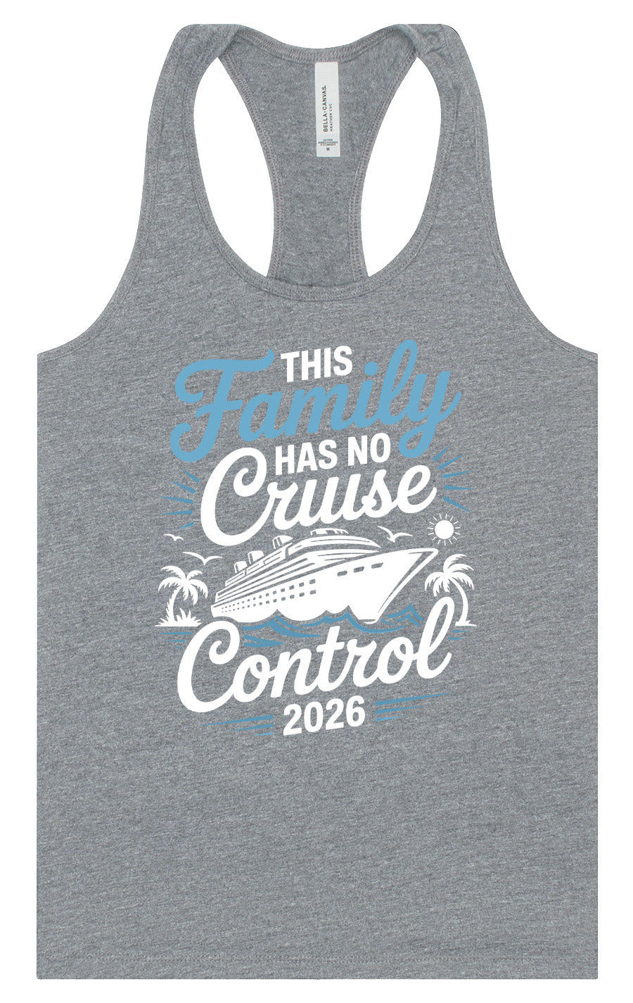 No Cruise Control 2026 Women's Racerback Tank