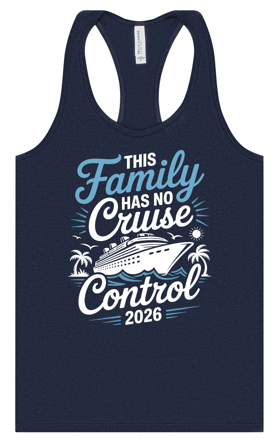 No Cruise Control 2026 Women's Racerback Tank