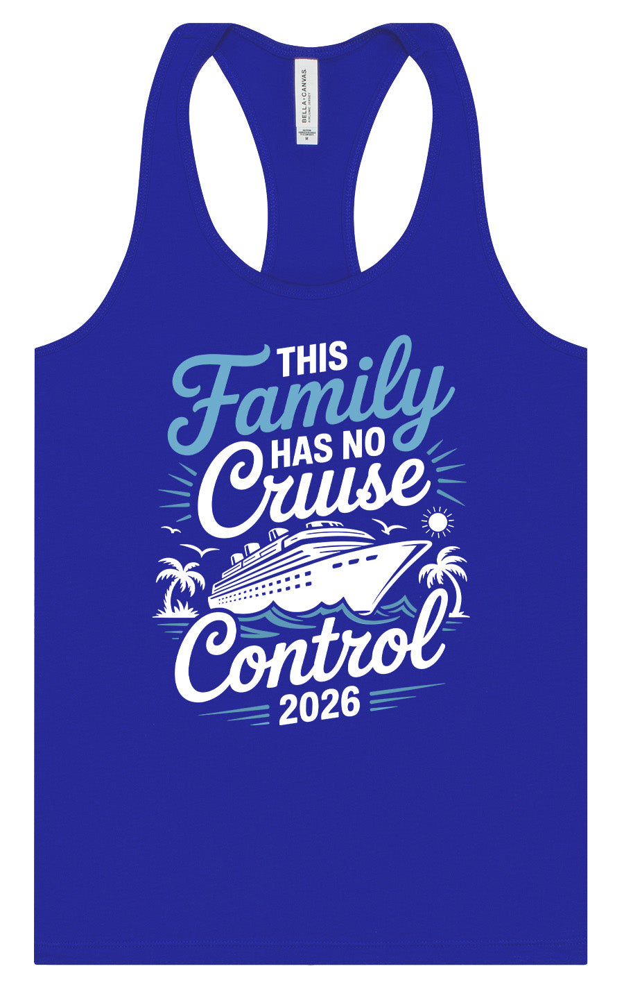 No Cruise Control 2026 Women's Racerback Tank