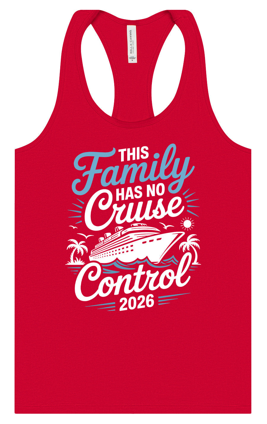 No Cruise Control 2026 Women's Racerback Tank