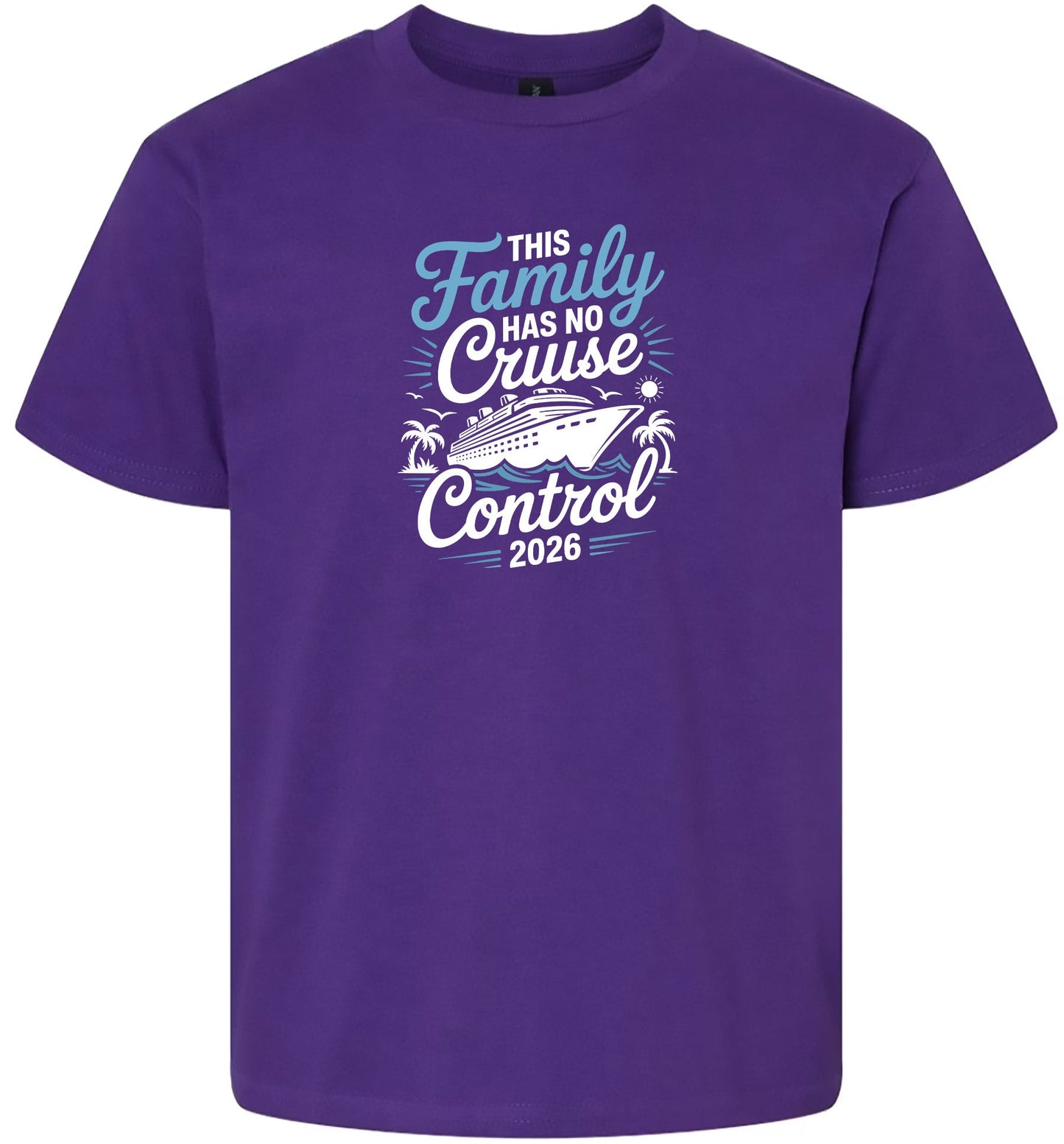 No Cruise Control 2026 Children's Gildan Soft Shirt