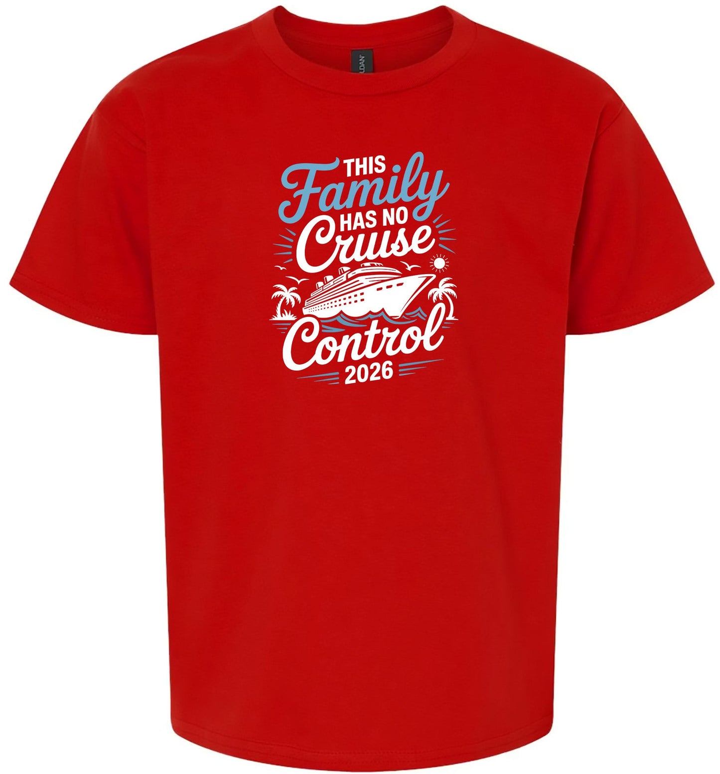 No Cruise Control 2026 Children's Gildan Soft Shirt