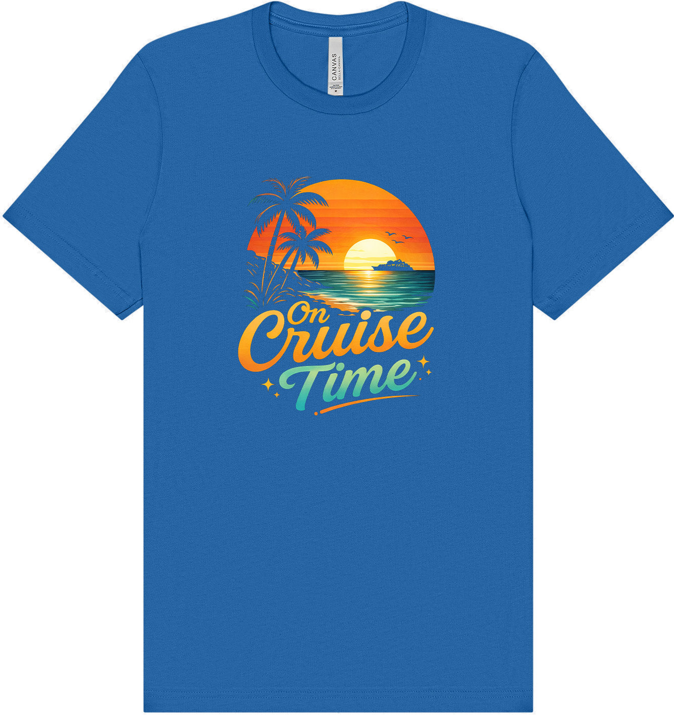 On Cruise Time Adult Bella Canvas Shirt