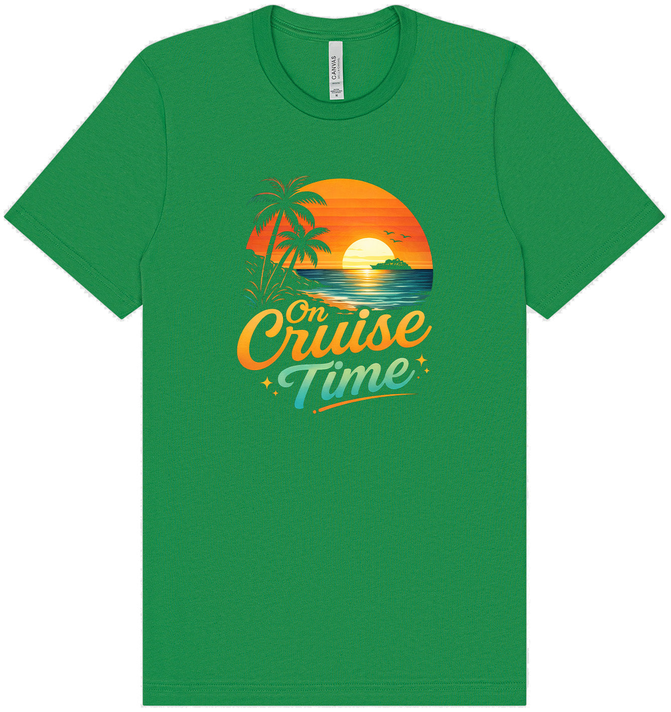 On Cruise Time Adult Bella Canvas Shirt