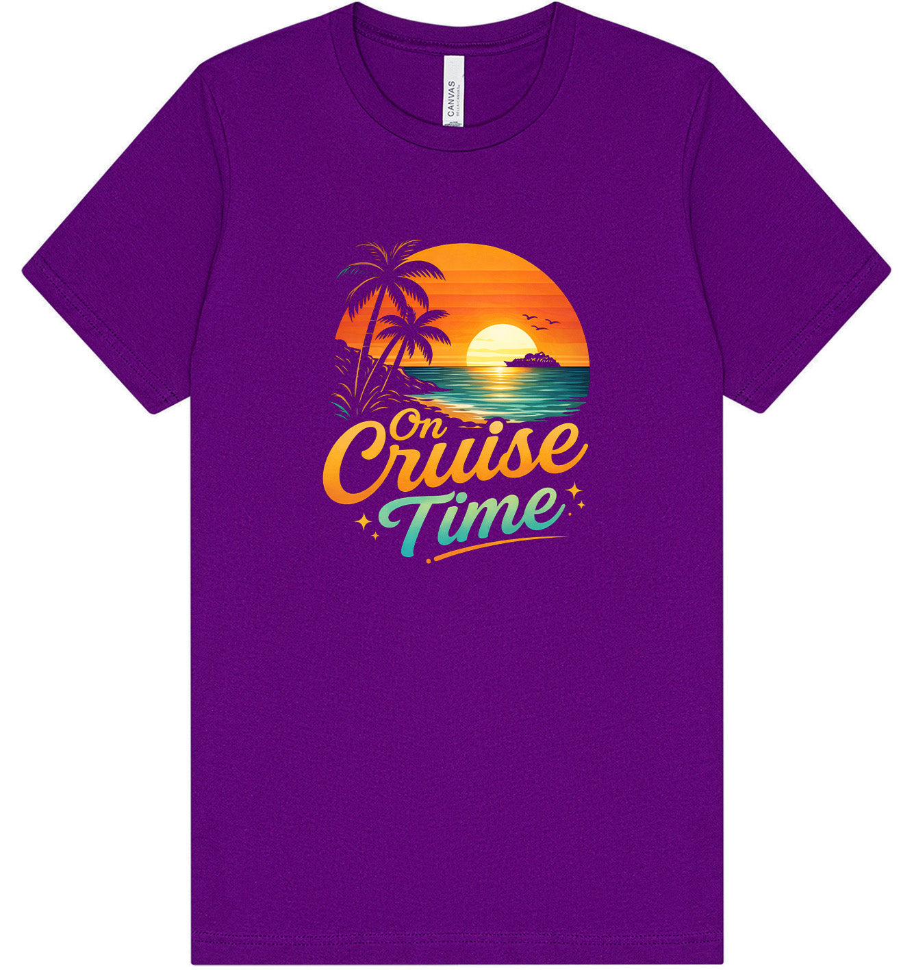 On Cruise Time Adult Bella Canvas Shirt