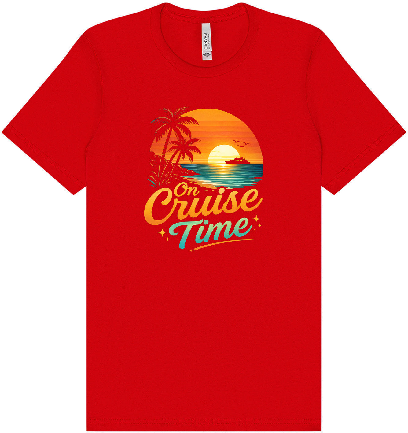 On Cruise Time Adult Bella Canvas Shirt
