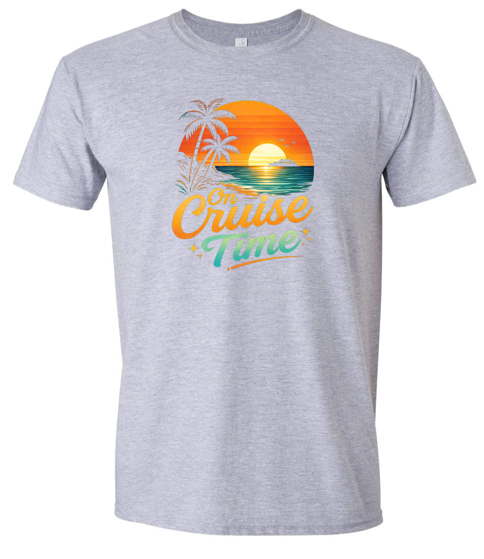 On Cruise Time Adult Gildan Soft Shirt