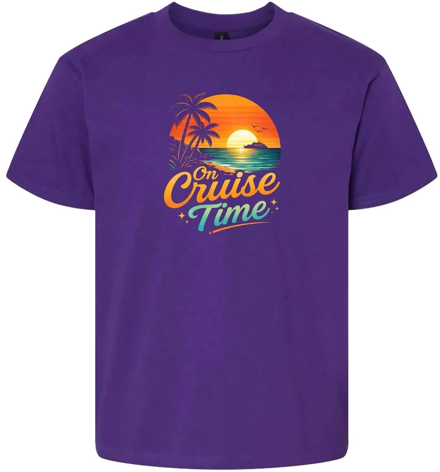 On Cruise Time Children's Gildan Soft Shirt