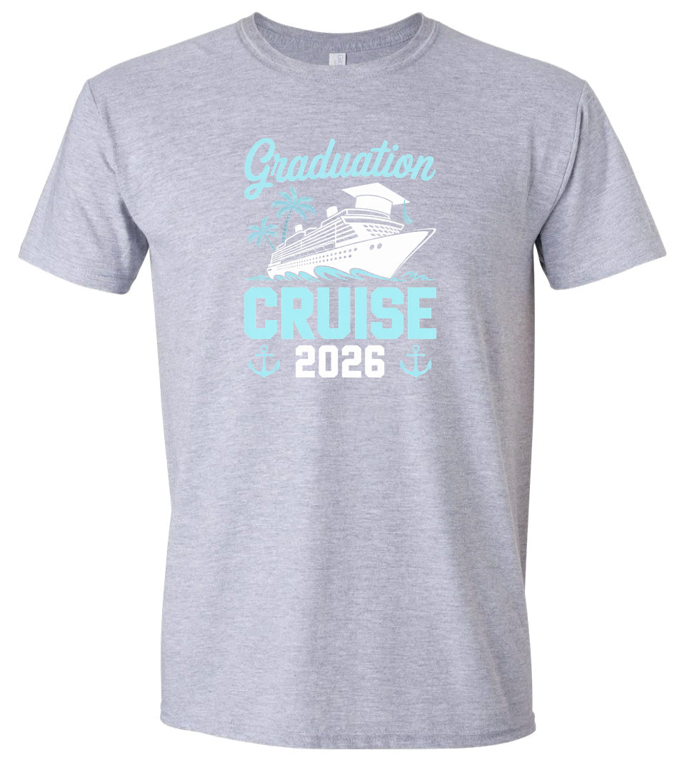 Graduation Cruise 2026 Adult Gildan Soft Shirt