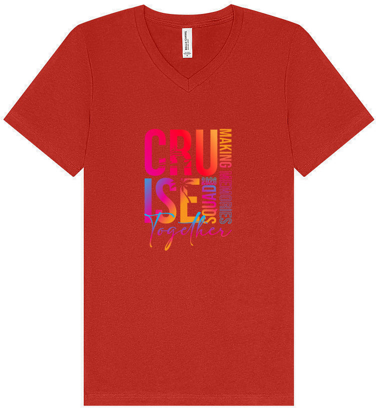 Retro Cruise Together 2026 Unisex V-Neck Shirt