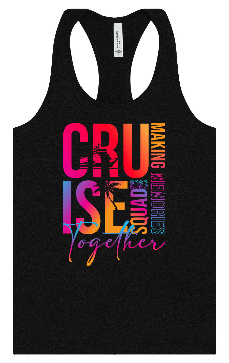 Retro Cruise Together 2026 Women's Racerback Tank