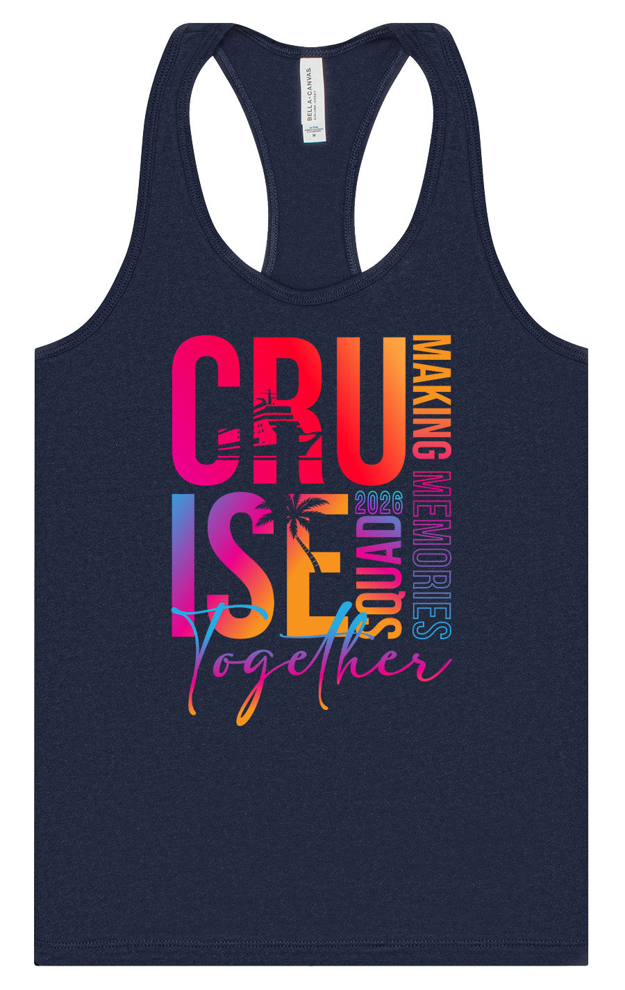 Retro Cruise Together 2026 Women's Racerback Tank