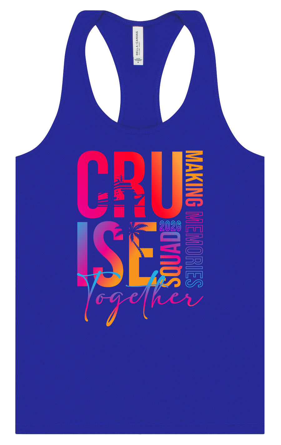 Retro Cruise Together 2026 Women's Racerback Tank