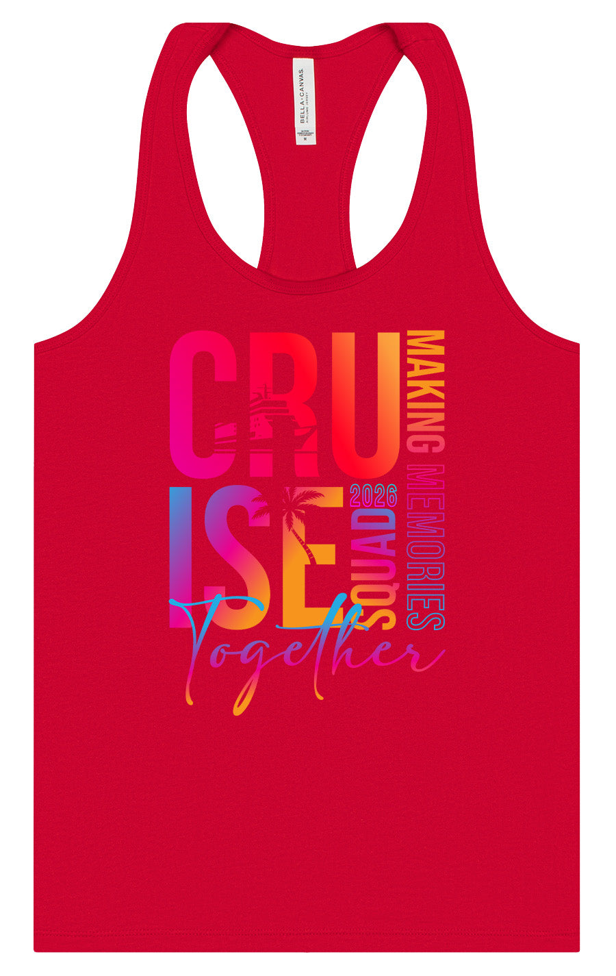 Retro Cruise Together 2026 Women's Racerback Tank