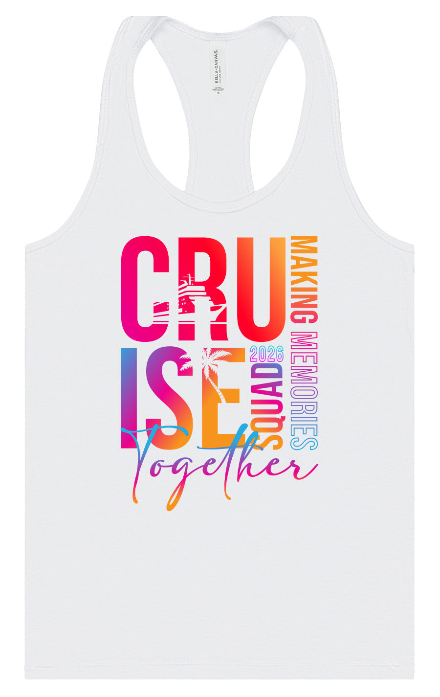 Retro Cruise Together 2026 Women's Racerback Tank