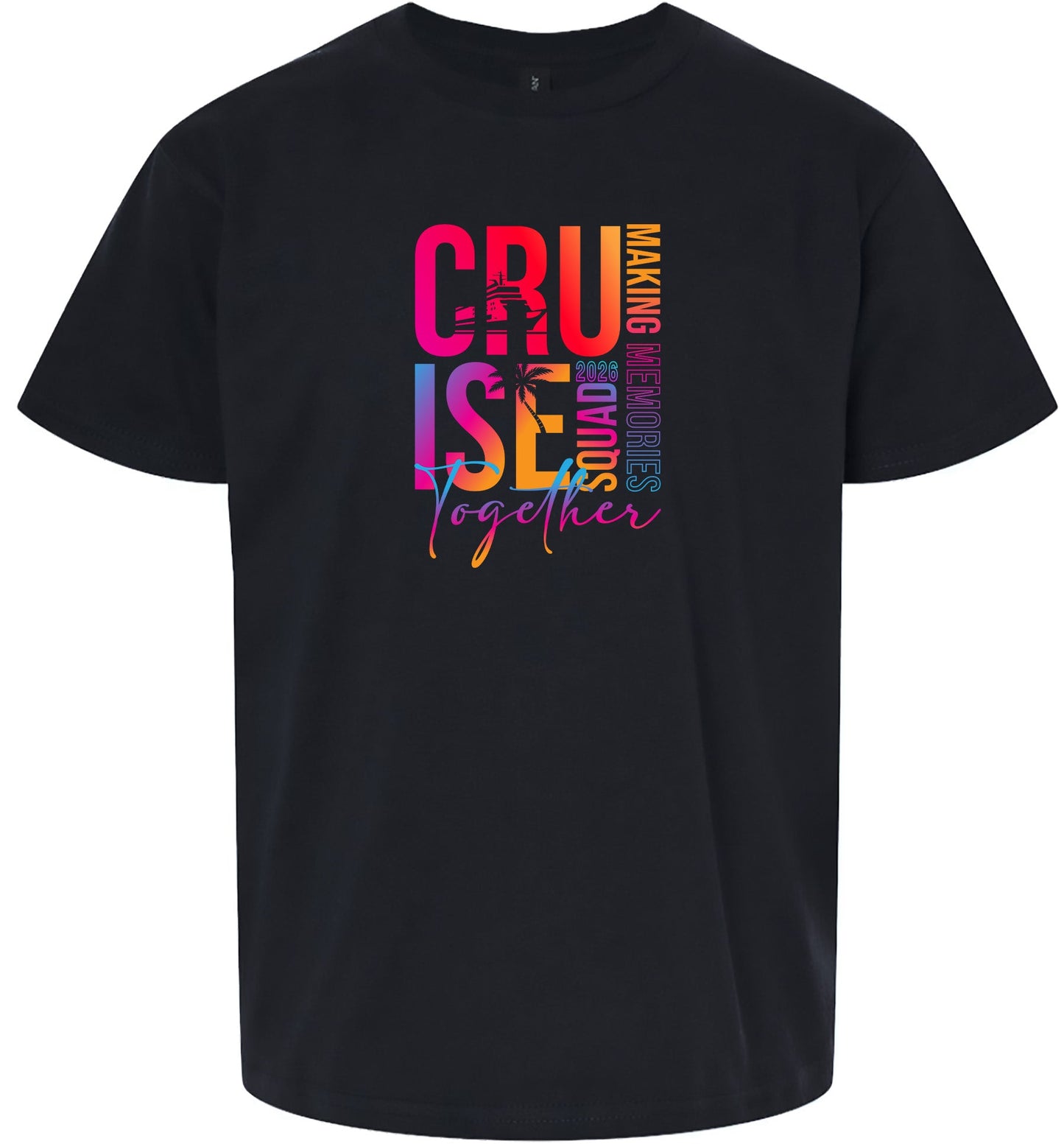 Retro Cruise Together 2026 Children's Gildan Soft Shirt
