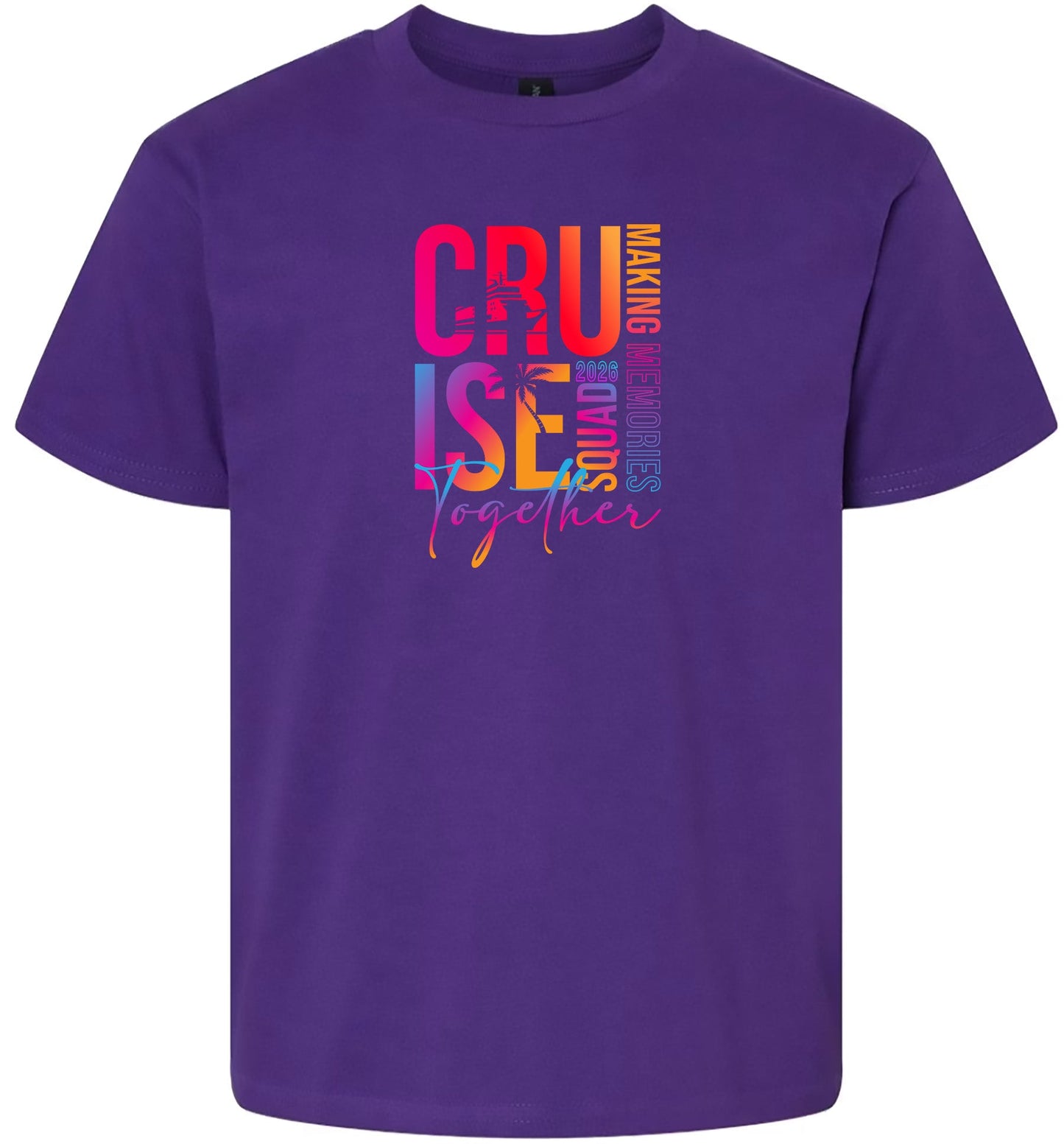 Retro Cruise Together 2026 Children's Gildan Soft Shirt