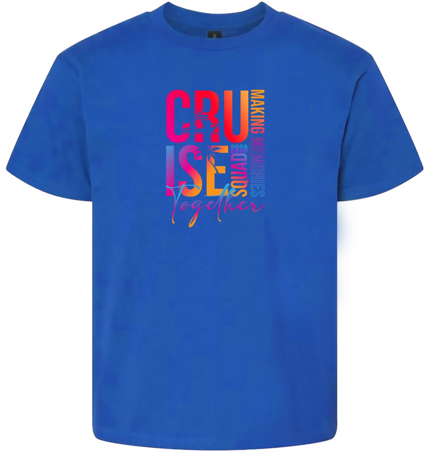 Retro Cruise Together 2026 Children's Gildan Soft Shirt