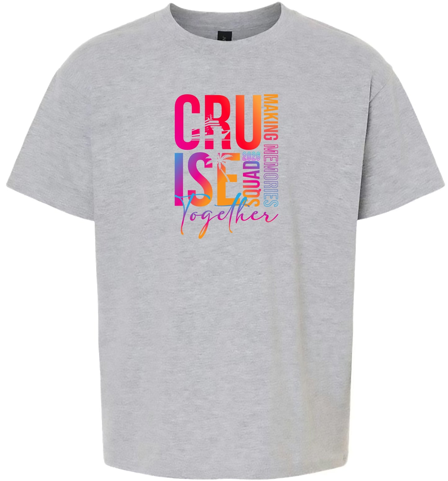 Retro Cruise Together 2026 Children's Gildan Soft Shirt