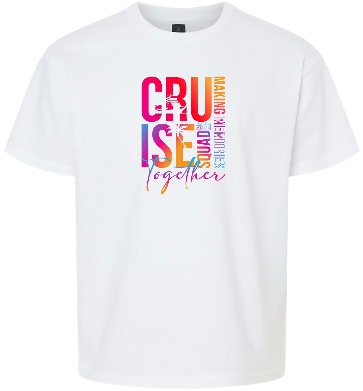 Retro Cruise Together 2026 Children's Gildan Soft Shirt