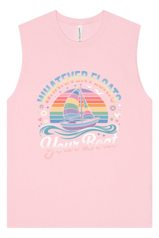 Whatever Floats Your Boat Muscle Tank