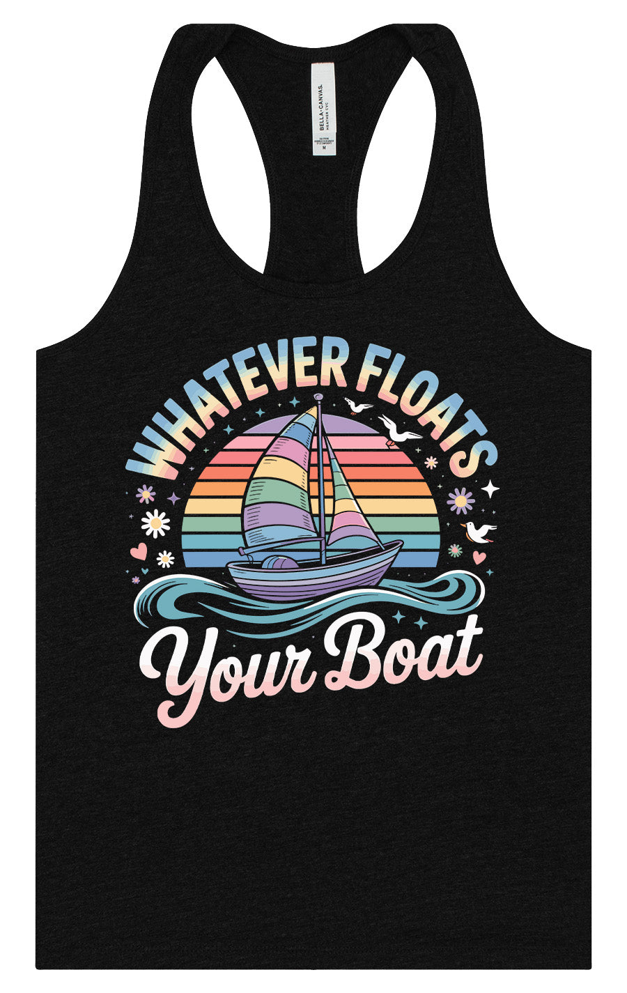 Whatever Floats Your Boat Women's Racerback Tank