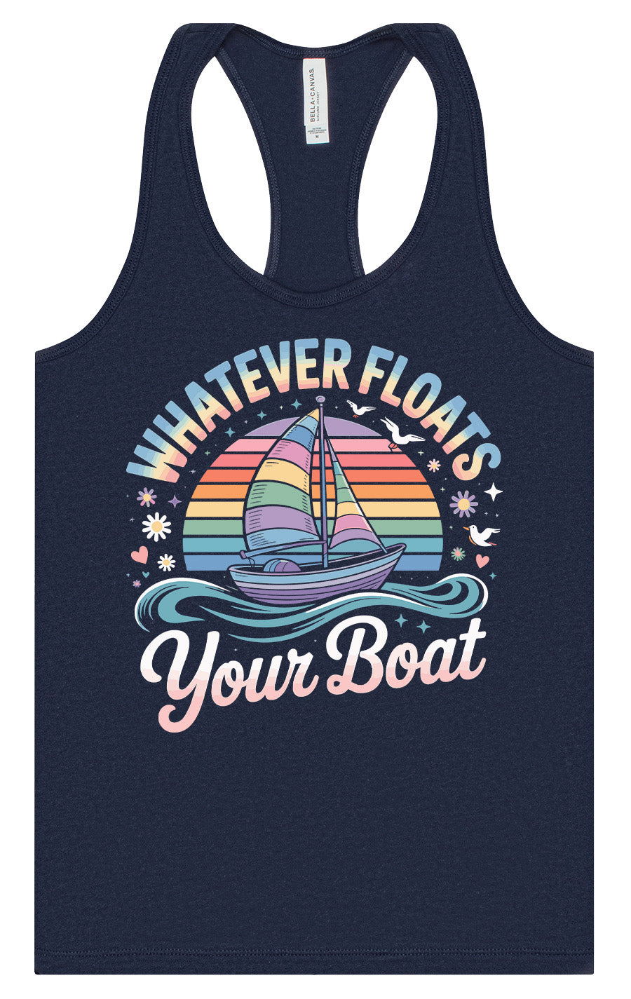 Whatever Floats Your Boat Women's Racerback Tank
