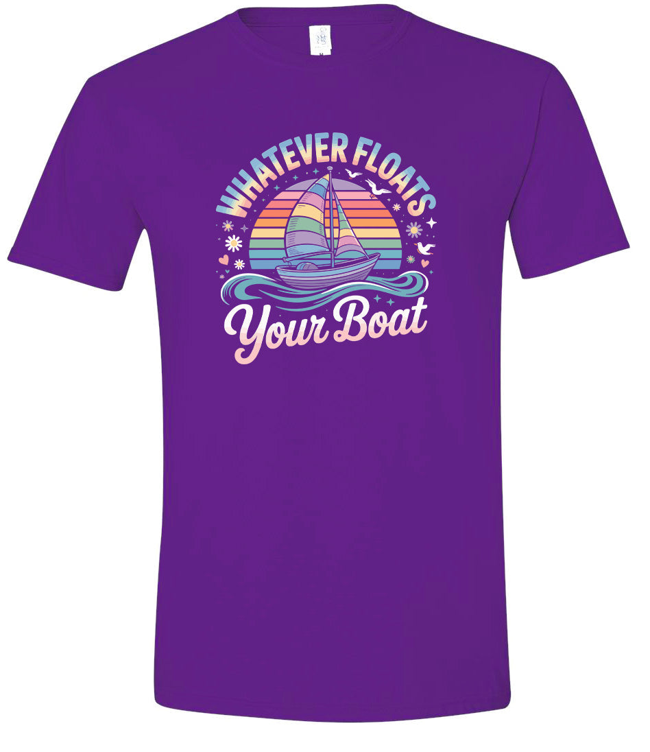 Whatever Floats Your Boat Adult Gildan Soft Shirt