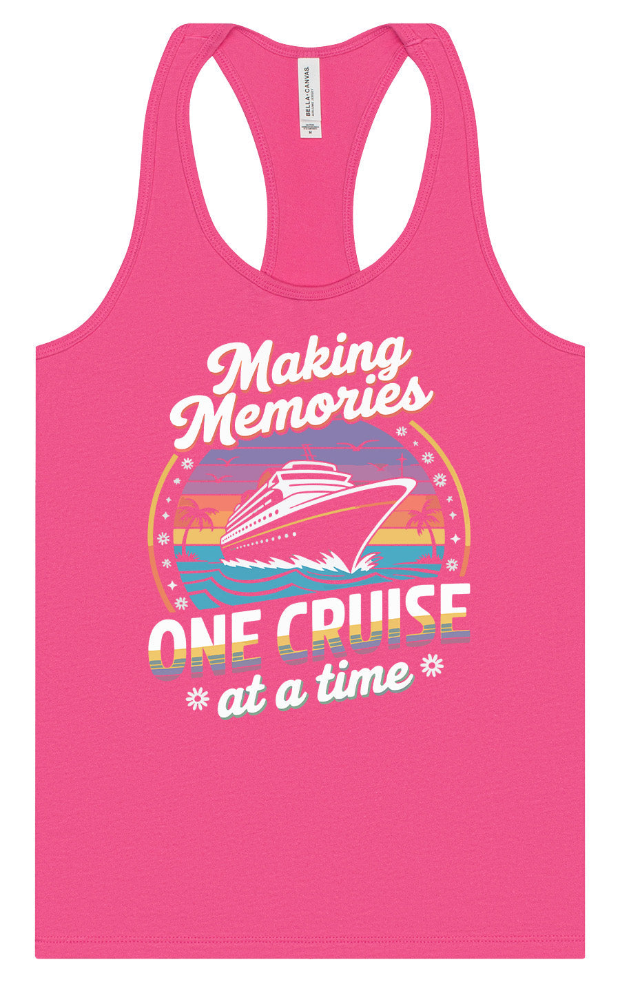 Making Memories, One Cruise at a Time Women's Racerback Tank