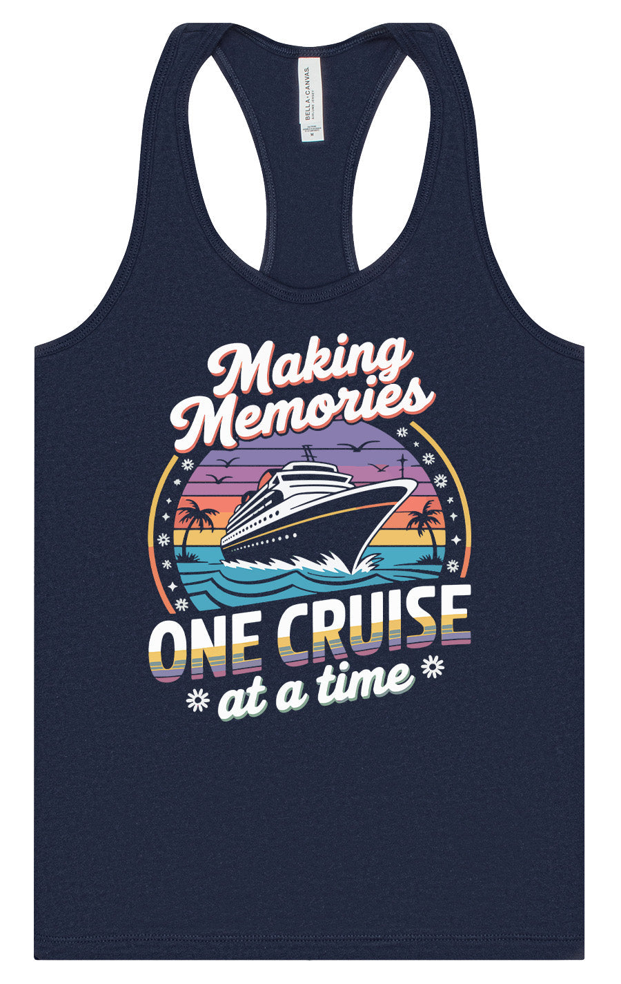 Making Memories, One Cruise at a Time Women's Racerback Tank