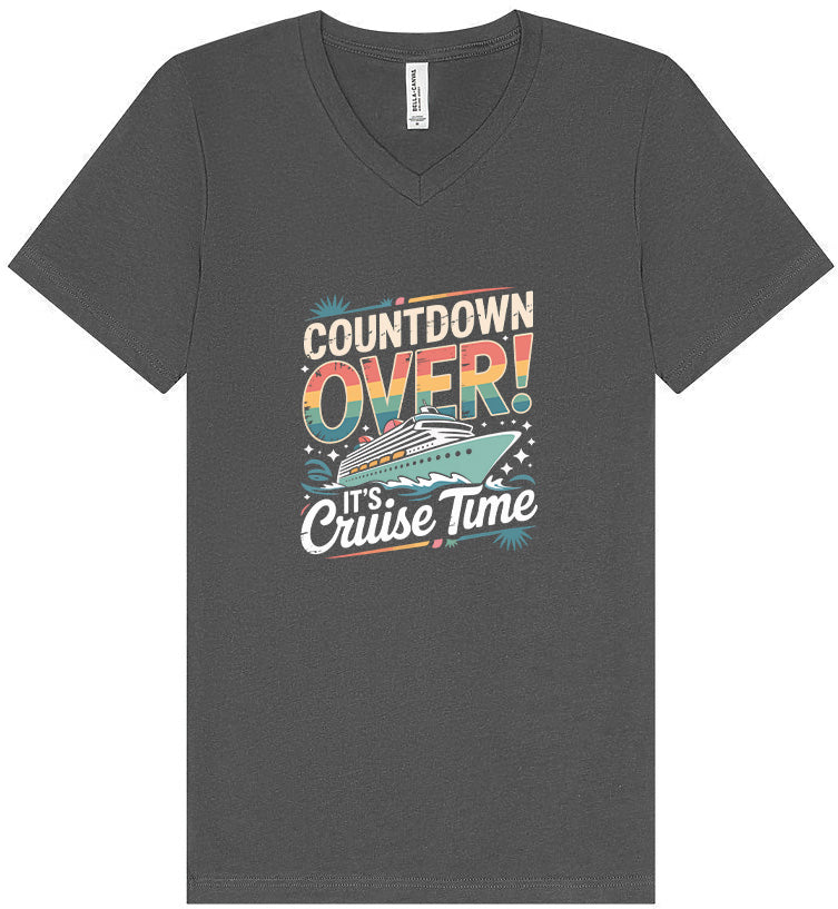 Cruise Time! Unisex V-Neck Shirt