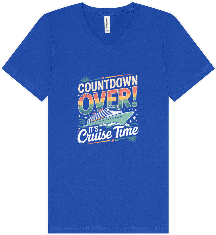 Cruise Time! Unisex V-Neck Shirt