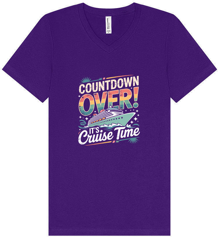 Cruise Time! Unisex V-Neck Shirt