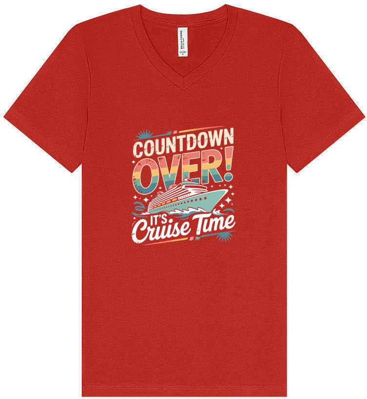 Cruise Time! Unisex V-Neck Shirt