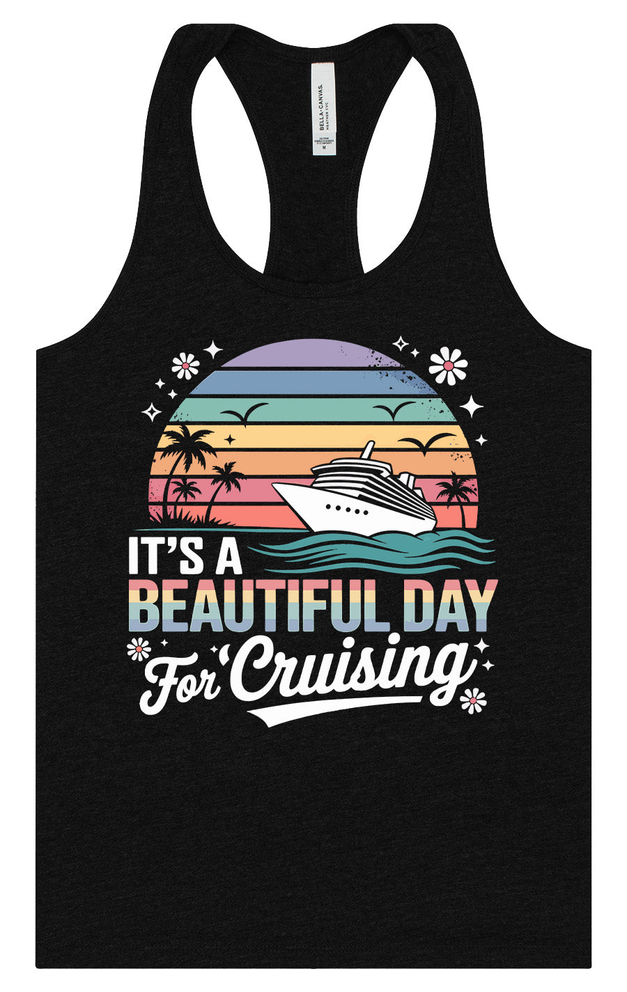 Beautiful Day for Cruising Women's Racerback Tank