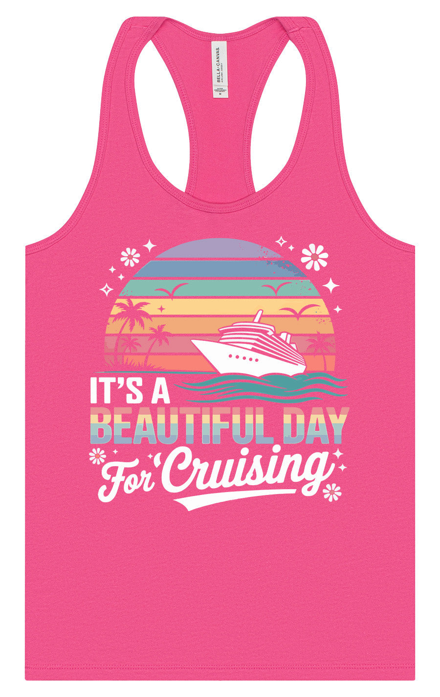 Beautiful Day for Cruising Women's Racerback Tank