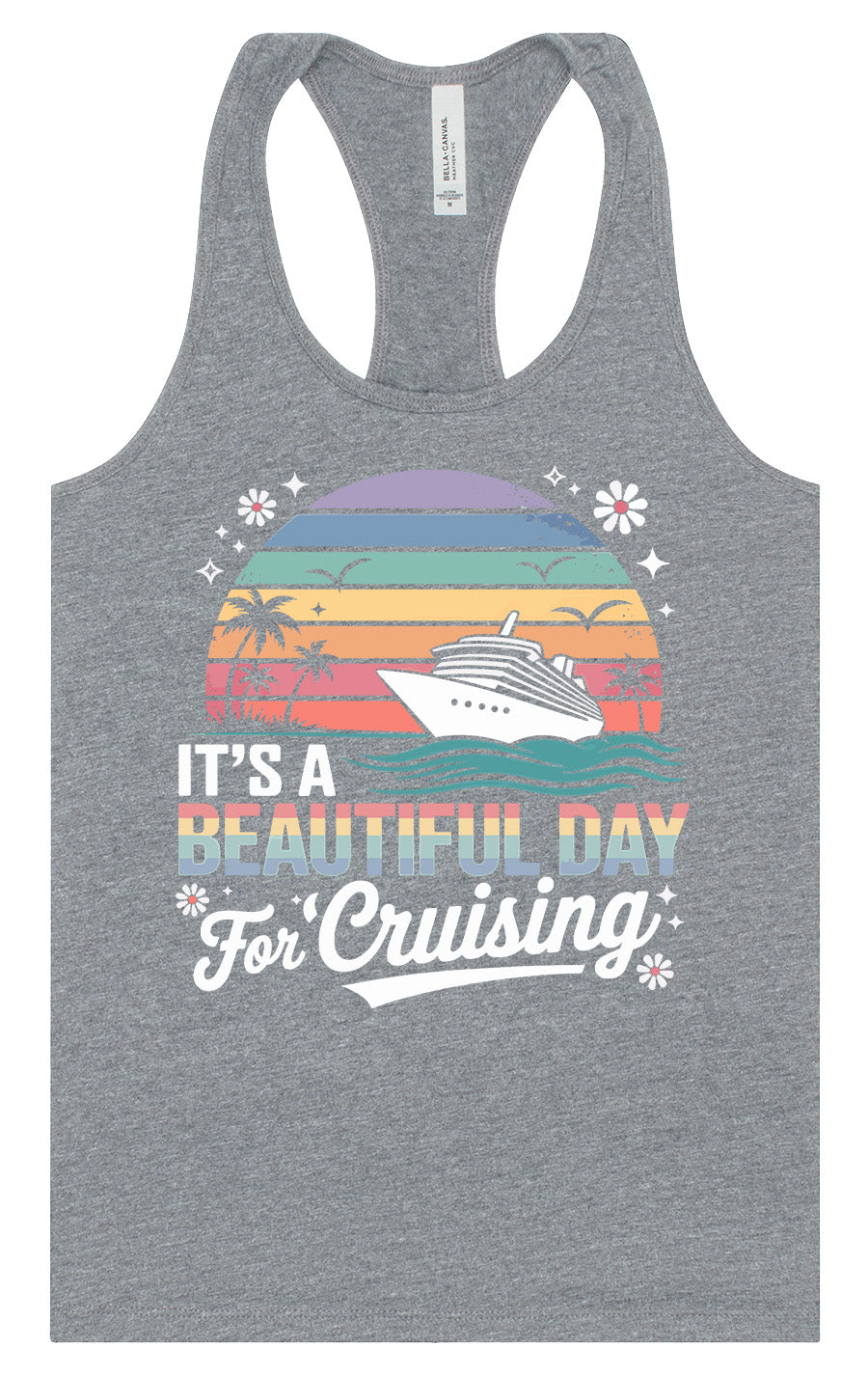 Beautiful Day for Cruising Women's Racerback Tank