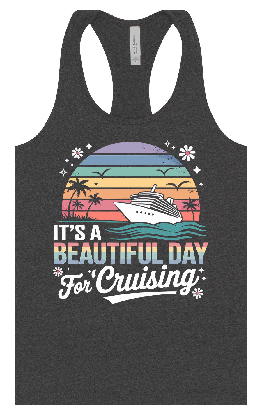 Beautiful Day for Cruising Women's Racerback Tank
