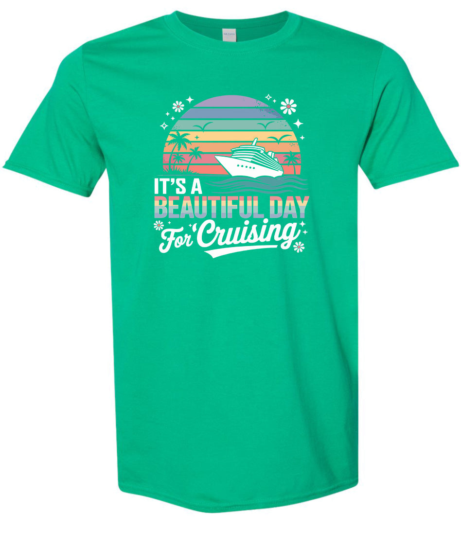 Beautiful Day for Cruising Adult Gildan Soft Shirt